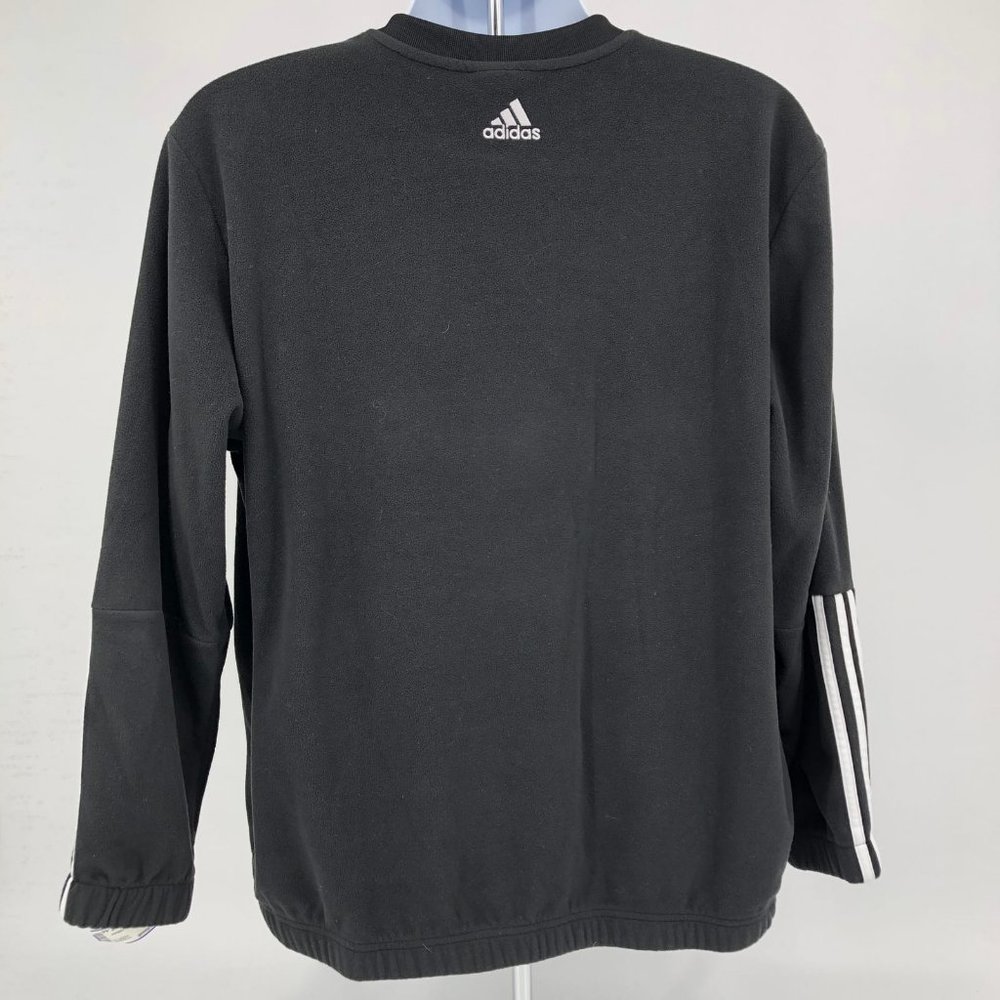 adidas Black and White Pullover Sweatshirt with Logo | Good Condition - Picture 3 of 7